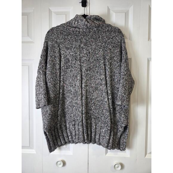 Matilda Jane Women Evening Stroll Sweater M/L Oversized Chunky Knit Cowl Neck - Picture 2 of 7